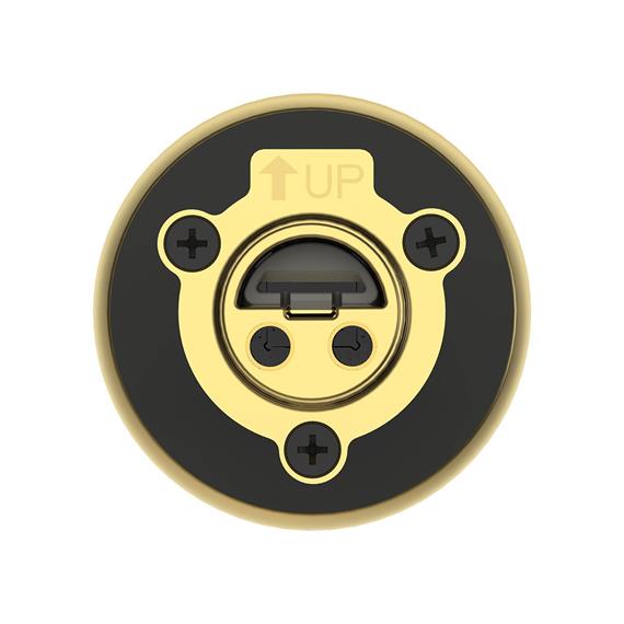 Ezviz HP2 Mirilla Inteligente Wifi con Pantalla 4.3" Dorado