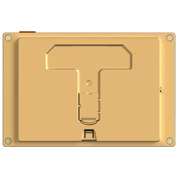 Ezviz HP2 Mirilla Inteligente Wifi con Pantalla 4.3" Dorado
