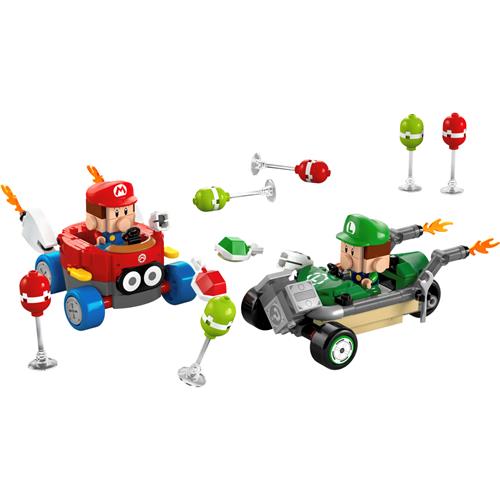 LEGO 72034 Mario Kart™: Bebé Mario vs. Bebé Luigi