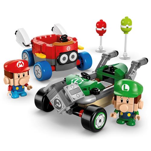LEGO 72034 Mario Kart™: Bebé Mario vs. Bebé Luigi
