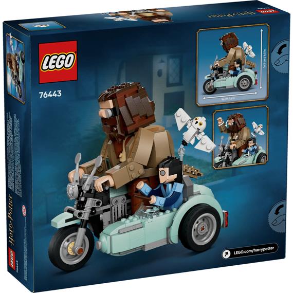 LEGO 76443 Viaje en Moto de Hagrid™ y Harry
