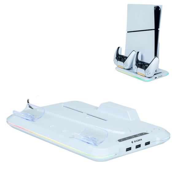 Nacon Base Vertical con Ventilador y cargador para Playstation 5