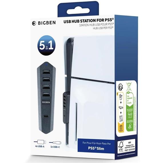 Nacon Hub USB 5-1 para Playstation 5 Slim