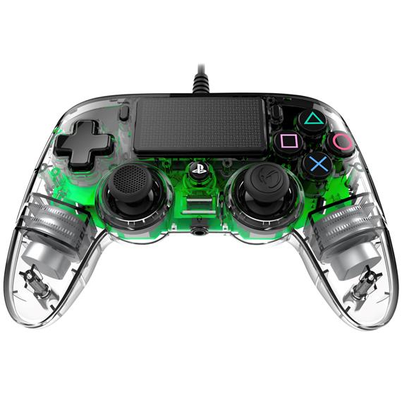 Nacon Mando Oficial Playstation PS4 Compact Verde (PS4OFCPADCLGREEN)