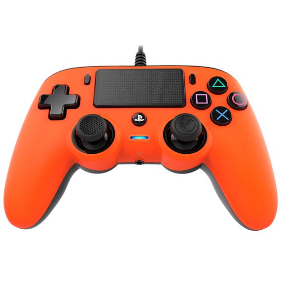 Nacon Mando Oficial Playstation PS4 Compact Orange (PS4OFCPADORANGE)