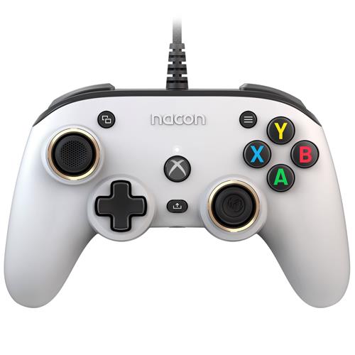 Nacon Pro Compact Mando Programable con licencia XBOX Blanco