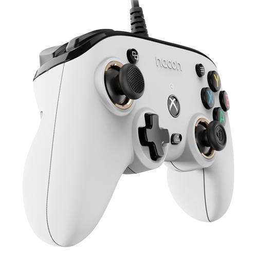 Nacon Pro Compact Mando Programable con licencia XBOX Blanco
