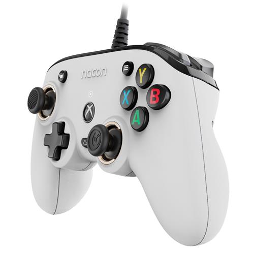 Nacon Pro Compact Mando Programable con licencia XBOX Blanco