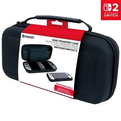 Nacon Funda Pouch Rígida para Nintendo Switch 2 Negra (SWICHNEWPOUCHLBLACK)