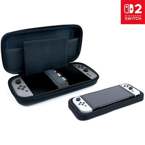 Nacon Funda Pouch Rígida para Nintendo Switch 2 Negra (SWICHNEWPOUCHLBLACK)