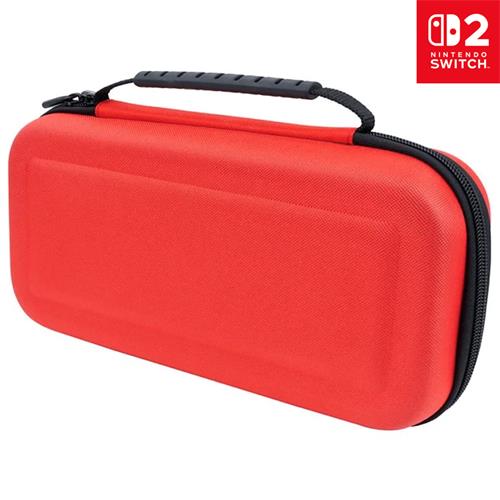 Nacon Funda Pouch Rígida para Nintendo Switch 2 Rojo (SWITCHNEWPOUCHLRED)