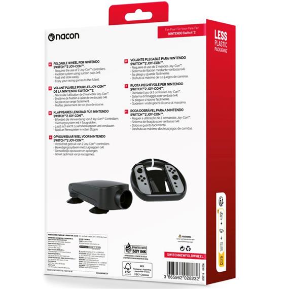 Nacon Volante Plegable Para Mandos Joy-Con Nintendo Switch 2