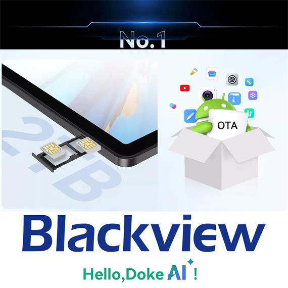 Blackview Mega 8 12+24GB 512GB Space Grey
