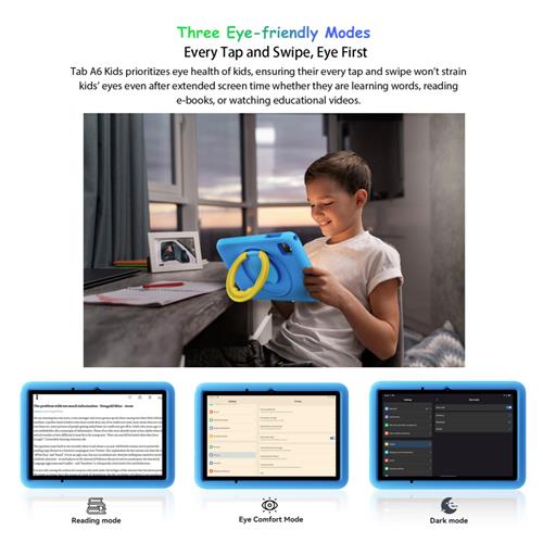 Blackview Tab A6 Kids 10.1" 4+8GB 128GB Ocean Blue