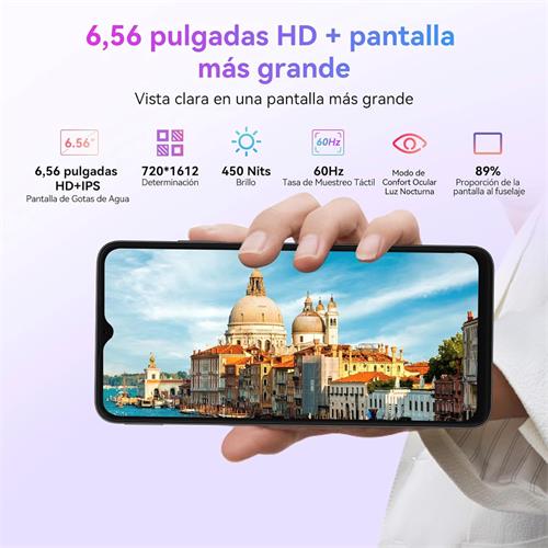 Blackview Wave 8C 6.5" 2+4GB 64GB Sunset Purple