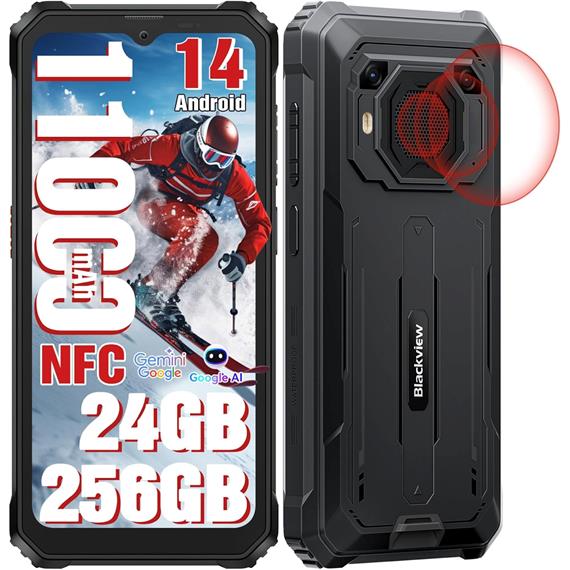 Blackview BV6200 Plus 6.56" 8+16GB 256GB Rugerizado