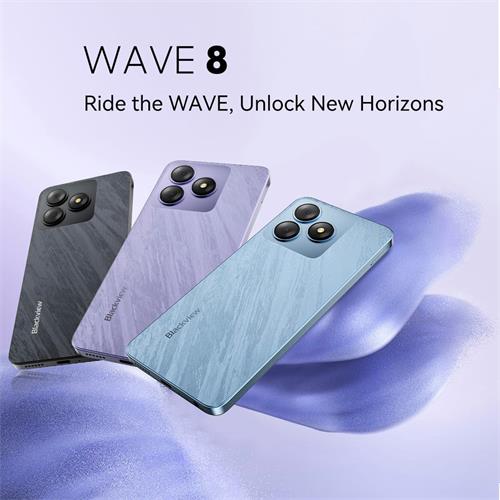 Blackview Wave 8 6.56" 4+8GB 256GB Ink Black