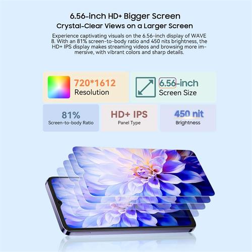 Blackview Wave 8 4+8GB 256GB Dawn Blue