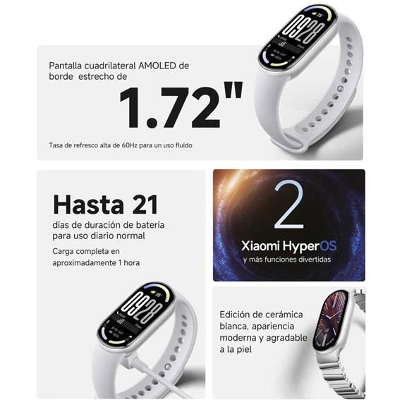 Xiaomi Smart Band 10 Glacier Silver (BHR07PSGL)