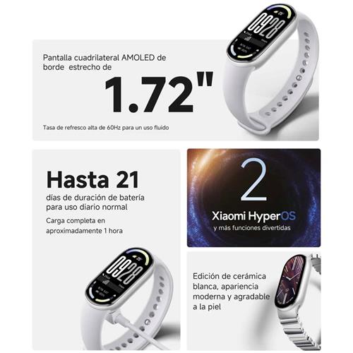 Xiaomi Smart Band 10 Glacier Silver (BHR07PSGL)