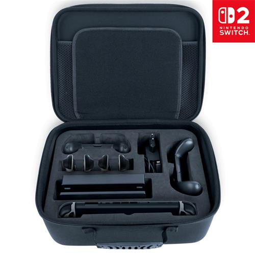 Nacon Funda Storage Plus para Nintendo Switch 2 Negra (SWITCHNEWSTORAGECASEXXL)