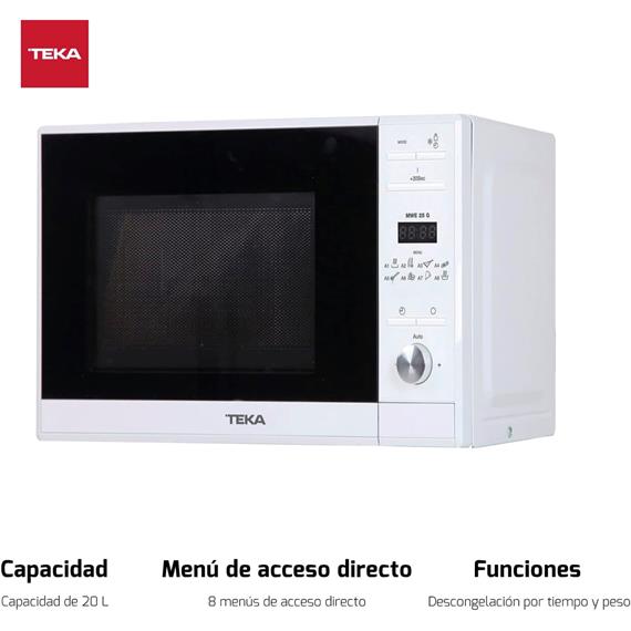 Teka MWE225G Microondas Blanco