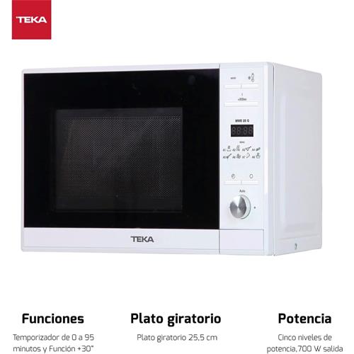 Teka MWE225G Microondas Blanco