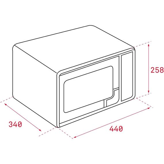Teka MWE225G Microondas Blanco