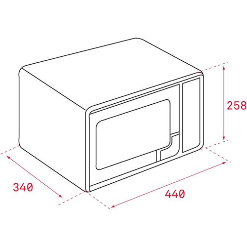 Teka MWE225G Microondas Blanco