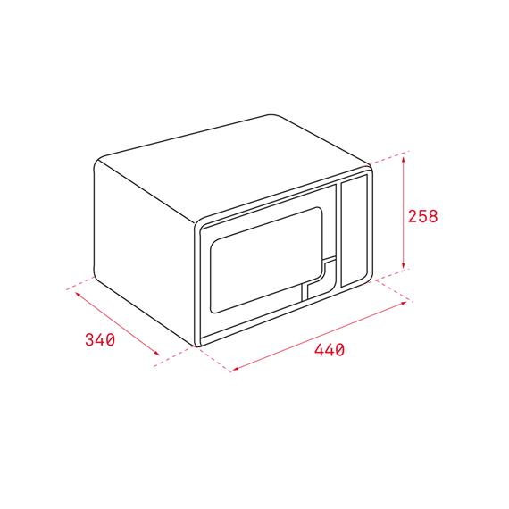 Teka MWE225G Microondas Blanco