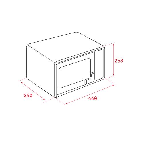 Teka MWE225G Microondas Blanco