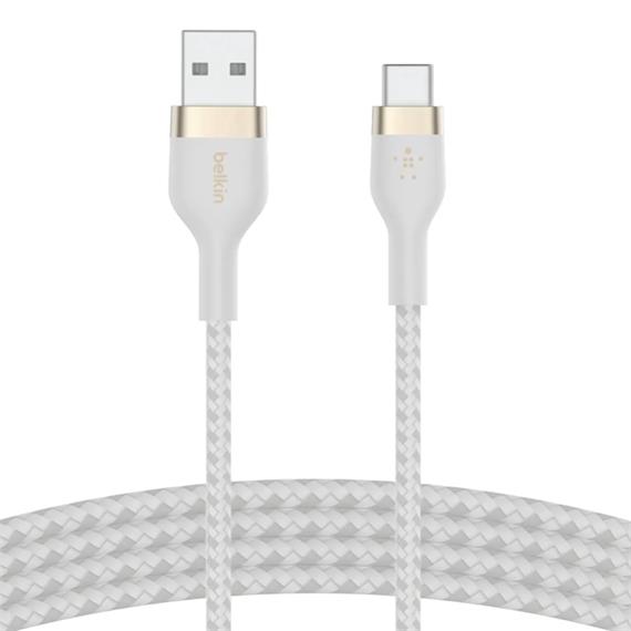 Cable USB-A a USB-C Belkin 15W 1 metro Blanco (CAB010DS1MWH)