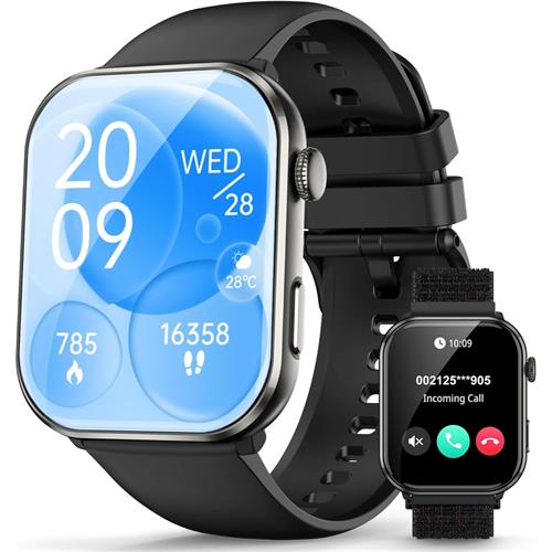 Blackview R60 Smartwatch  1.96" Amoled con llamadas Bluetooth Negro