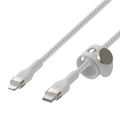 Cable USB-C a Lightning Belkin 3 Metros Blanco (CAA011DS3MWH)