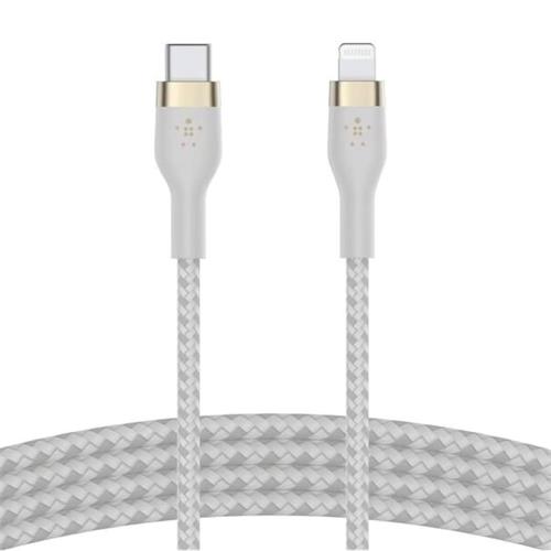 Cable USB-C a Lightning Belkin 3 Metros Blanco (CAA011DS3MWH)