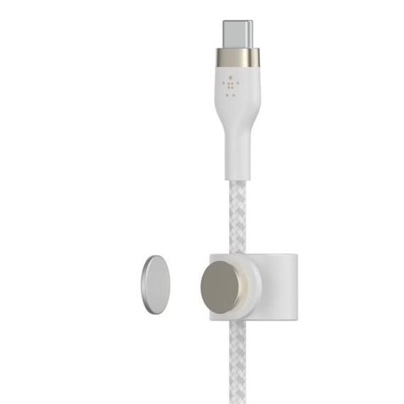 Cable USB-C a Lightning Belkin 3 Metros Blanco (CAA011DS3MWH)