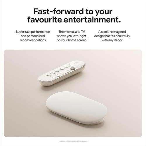 Google TV Streamer 4K con HDR Porcelana