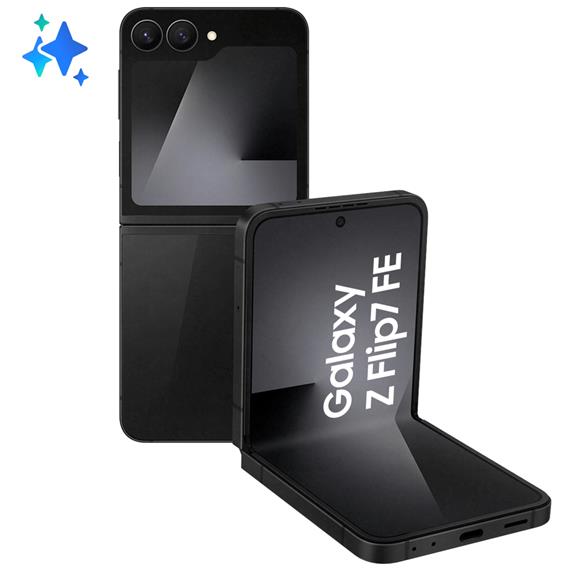 Samsung Galaxy Z Flip 7 FE 5G 8GB 256GB Negro (SM-761B)