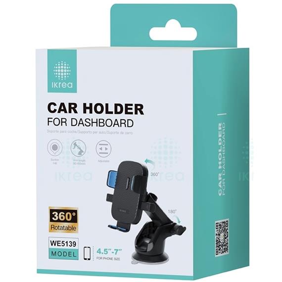 Soporte de Coche Universal Extensible para Salpicadero Ikrea WE5139