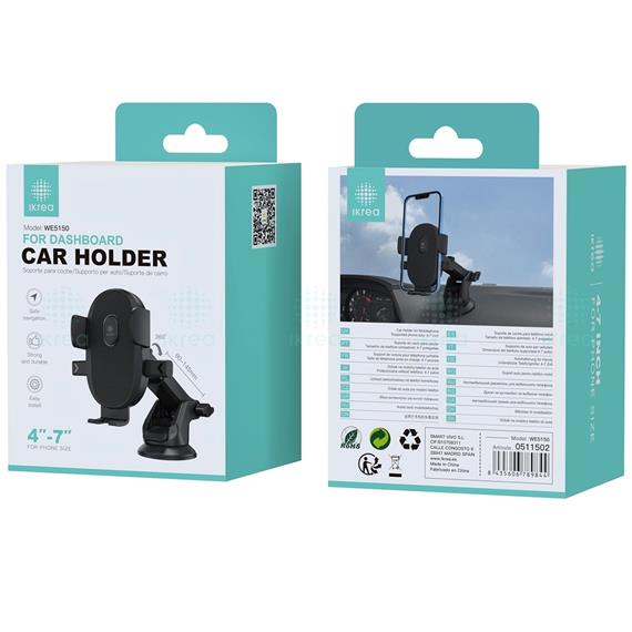Soporte de Coche Universal Extensible para Salpicadero Ikrea WE5150