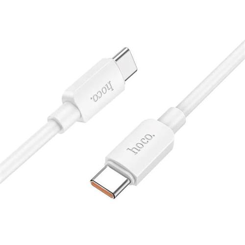 Cable USB-C a USB-C 100w Carga Rápida Hoco X96 1 Metro Blanco
