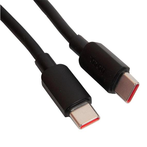 Cable USB-C a USB-C 100w Carga Rápida Hoco X96 1 Metro Negro