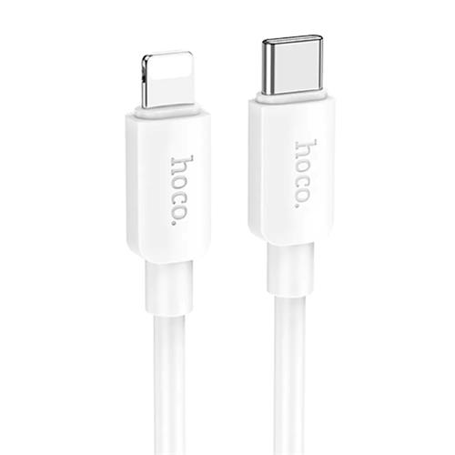 Cable USB-C a Lightning Hoco X96 27W Blanco
