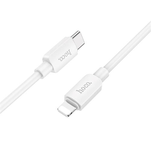 Cable USB-C a Lightning Hoco X96 27W Blanco