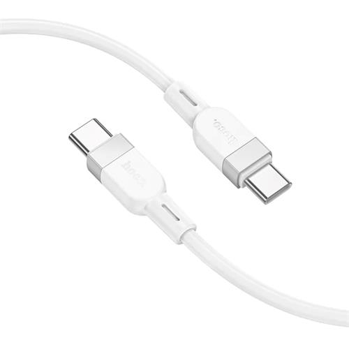 Cable USB-C a USB-C 60W 1 Metro Blanco Hoco X109