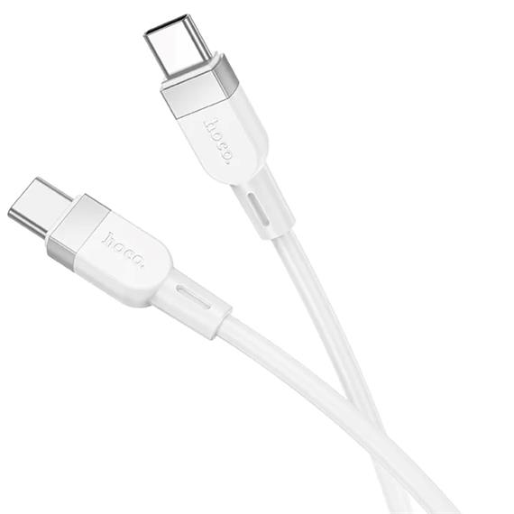 Cable USB-C a USB-C 60W 1 Metro Blanco Hoco X109