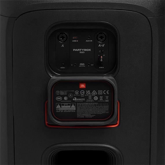 Jbl PartyBox 520 Altavoz Bluetooth Portátil para Fiestas 400W Negro