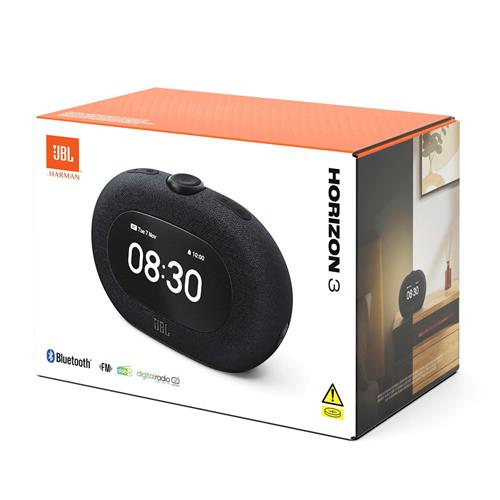 JBL Horizon 3 Altavoz Radio Despertador Bluetooth Negro