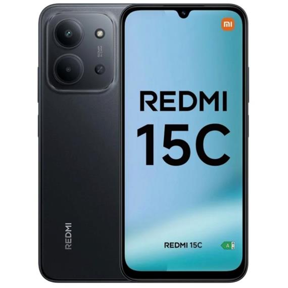 Xiaomi Redmi 15C NFC 6.90" 4G HD+ 4GB 256GB Midnight Black