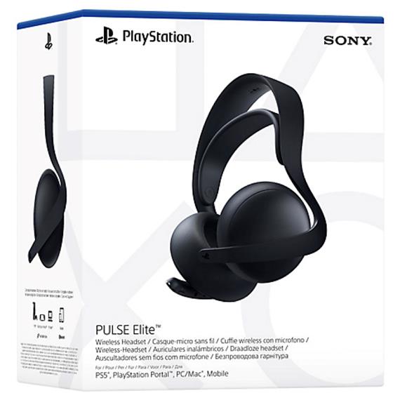 Sony Pulse Elite Auricular Inalámbrico con Micrófono para PS5 Midnight Black